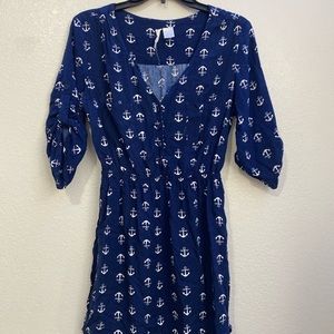 Blue dress